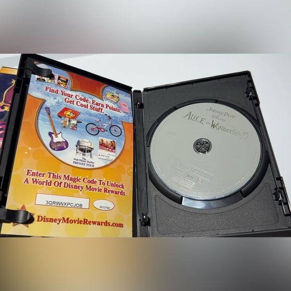 Disney’s Alice in Wonderland 2 Movie DVD Bundle. - Picture 5 of 5